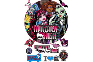 Съедобная картинка Монстер Хай №3 Monster High_фото Съедобная картинка Монстер Хай №3 Monster High