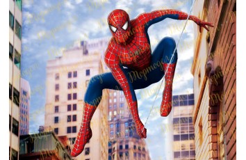 Съедобная картинка Человек Паук Spider man №11_фото Съедобная картинка Человек Паук Spider man №11