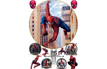 Съедобная картинка Человек Паук Spider man №5_фото Съедобная картинка Человек Паук Spider man №5