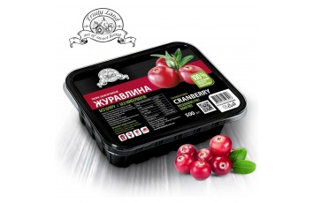 Замороженное пюре Клюква 0,5 кг Fruity Land