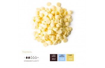 Шоколад белый Callebaut S2 25,5 % - 0,1 кг фасовка_фото Шоколад белый Callebaut S2 25,5 % - 0,1 кг фасовка