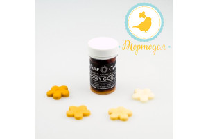 Краситель пастообразный SugarFlair HONEY GOLD медово золотой_фото Краситель пастообразный SugarFlair HONEY GOLD медово золотой
