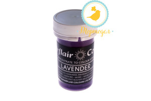 Краситель пастообразный SugarFlair LAVENDER лаванда_фото Краситель пастообразный SugarFlair LAVENDER лаванда