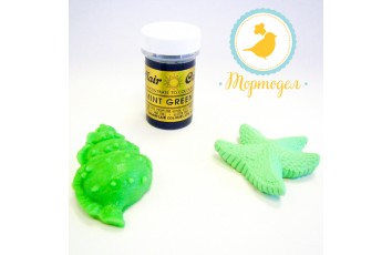 Краситель пастообразный SugarFlair Mint Green зеленная мята_фото Краситель пастообразный SugarFlair Mint Green зеленная мята