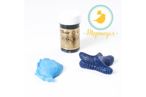 Краситель пастообразный SugarFlair Royal Blue королевский синий_фото Краситель пастообразный SugarFlair Royal Blue королевский синий