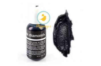 Гелевый краситель Chefmaster Liqua-Gel Black Diamond (Черный брилиант)21 г._фото Гелевый краситель Chefmaster Liqua-Gel Black Diamond (Черный брилиант)21 г.