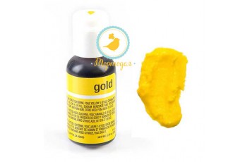 Гелевый краситель Chefmaster Liqua-Gel Gold (Золотой) 21 г._фото Гелевый краситель Chefmaster Liqua-Gel Gold (Золотой) 21 г.