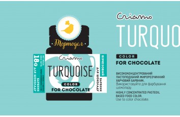 Краситель для шоколада Criamo Colors for Chocolate Бирюзовый 18 г