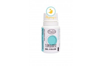 Краситель гелевый Criamo Бирюзовый /Turquoise 10г._фото Краситель гелевый Criamo Бирюзовый /Turquoise 10г.