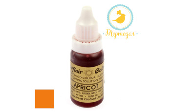 Краситель гелевый SugarFlair APRICOT абрикос 14г._фото Краситель гелевый SugarFlair APRICOT абрикос 14г.
