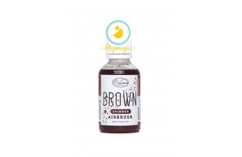 Краситель для аэрографа металлик Criamo Airbush Shimmer Коричневый / Brown 60 г._фото Краситель для аэрографа металлик Criamo Airbush Shimmer Коричневый / Brown 60 г.