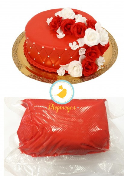 Мастика для моделирования красная Modecor РОР 5 кг/ купить в Киеве,Харькове и Украине по лучшей цене в интернет магазине Тортодел. _фото Мастика для моделирования красная Modecor РОР 5 кг/ купить в Киеве,Харькове и Украине по лучшей цене в интернет магазине Тортодел.