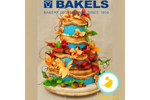 Мастика Bakels цветочная сахарная паста 0,2 кг