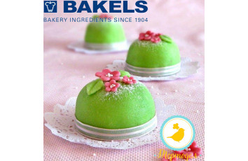 Мастика Bakels Pettinice (Салатовая) 1 кг