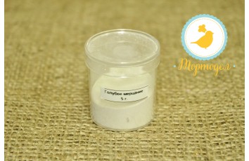 Пигмент перламутровый Топ-продукт голубое мерцание 5г._фото Пигмент перламутровый Топ-продукт голубое мерцание 5г.