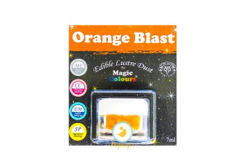 Блестящая пыльца Оранжевый (Orange Blast) Magic Colours Lustre Dust(Мэджик Колорс Ластэ Даст) 7 мл_фото Блестящая пыльца Оранжевый (Orange Blast) Magic Colours Lustre Dust(Мэджик Колорс Ластэ Даст) 7 мл