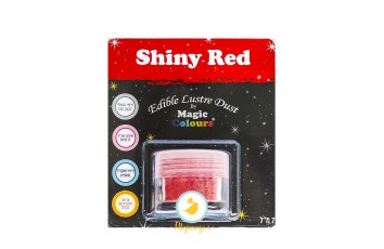 Блестящая пыльца Красный ( Shiny Red) Magic Colours Lustre Dust(Мэджик Колорс Ластэ Даст) 7 мл