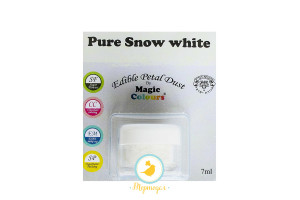 Пыльца для декора Белоснежно-белый (Pure Snow White) Magic Colours Petal Dust(Мэджик Колорс Петл Даст )_фото Пыльца для декора Белоснежно-белый (Pure Snow White) Magic Colours Petal Dust(Мэджик Колорс Петл Даст )
