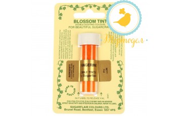 Краситель сухой SugarFlair TANGERINE мандариновый 7г._фото Краситель сухой SugarFlair TANGERINE мандариновый 7г.