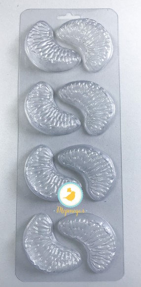 Молд пластиковый Дольки мандарина.Купить в Киеве,Харькове и Украине по лучшей цене в интернет магазине Тортодел_фото Молд пластиковый Дольки мандарина.Купить в Киеве,Харькове и Украине по лучшей цене в интернет магазине Тортодел