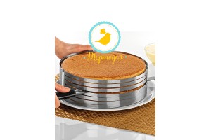 Форма разъёмная для резки бисквита 24-30 см