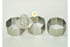 Форма металлическая для формировки Восьмигранник из 3 ед.