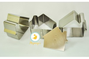 Форма металлическая для формировки Домик из 3 ед.