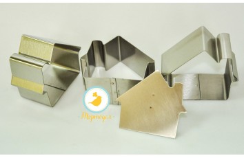 Форма металлическая для формировки Домик из 3 ед.