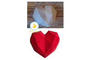 Форма силиконовая для евродесертов Amore Origami №2