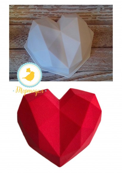 Форма силиконовая для евродесертов Amore Origami №2 .Купить в Киеве,Харькове и Украине по лучшей цене в интернет магазине Тортодел