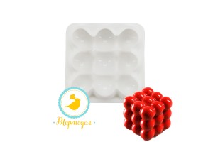 Форма силиконовая для евродесертов Spheres