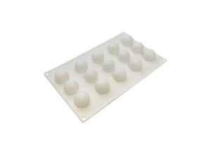 Форма силиконовая для евродесертов mini Truffles 15 ед