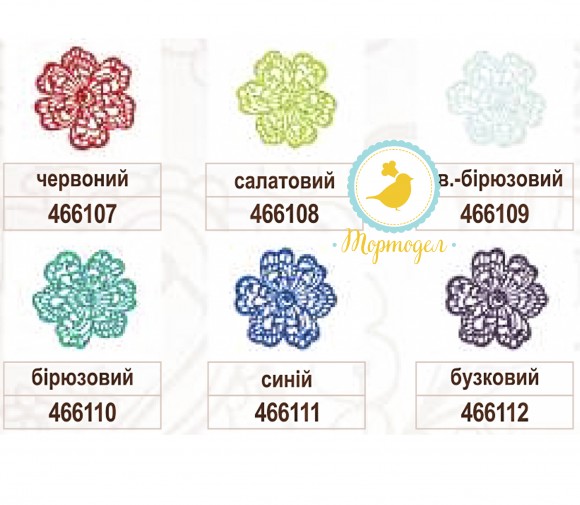 Съедобное кружево из гибкого айсинга №661 Набор из7шт..Купить в Киеве,Харькове и Украине по лучшей цене в интернет магазине Тортодел_фото Съедобное кружево из гибкого айсинга №661 Набор из7шт..Купить в Киеве,Харькове и Украине по лучшей цене в интернет магазине Тортодел
