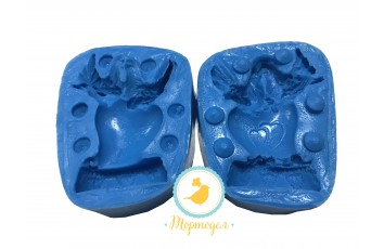 3D молд Голуби №1_фото 3D молд Голуби №1