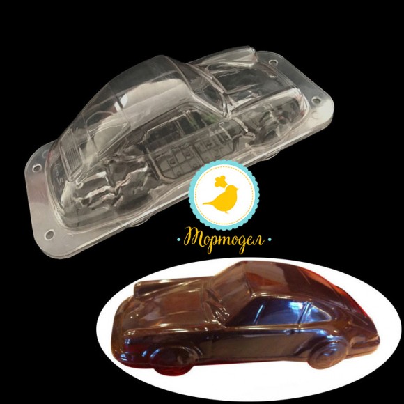 Поликарбонатная форма для шоколада Машина 3D.Купить в Киеве,Харькове и Украине по лучшей цене в интернет магазине Тортодел