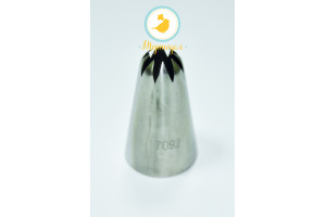 Насадка кондитерская закрытая звезда №7 (7092) d25mm