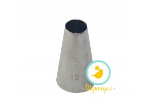Насадка металлическая для отсаживания макаронс №4 (12) d0,8 см