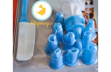 Набор насадок из 9 ед. с мешком и шпателем