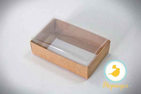 Коробка для конфет 95х60х30 с прозрачной крышкой Крафт.Купить в Харькове,Киеве по лучшей цене в интернет- магазине Тортодел_фото Коробка для конфет 95х60х30 с прозрачной крышкой Крафт.Купить в Харькове,Киеве по лучшей цене в интернет- магазине Тортодел