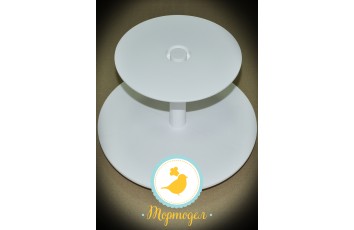 Подставка под торт 2 яруса Италия_фото Подставка под торт 2 яруса Италия