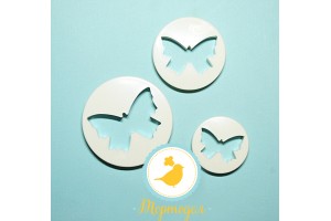 Набор вырубок Бабочки из 3 ед.