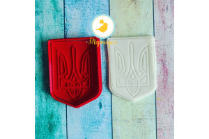 Вырубка для пряника со штампом Герб