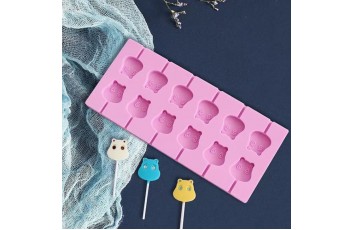 Форма силиконовая для леденцов Lolli Pop Муми Тролль из 12 шт + 20 палочек_фото Форма силиконовая для леденцов Lolli Pop Муми Тролль из 12 шт + 20 палочек