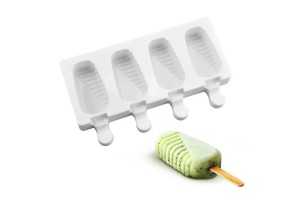 Форма силиконовая для евродесертов Эскимо mini из 4 шт №2