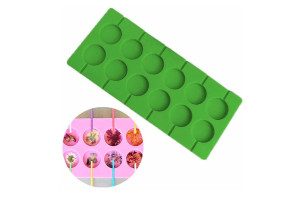 Форма силиконовая для леденцов Lolli Pop из 12 шт